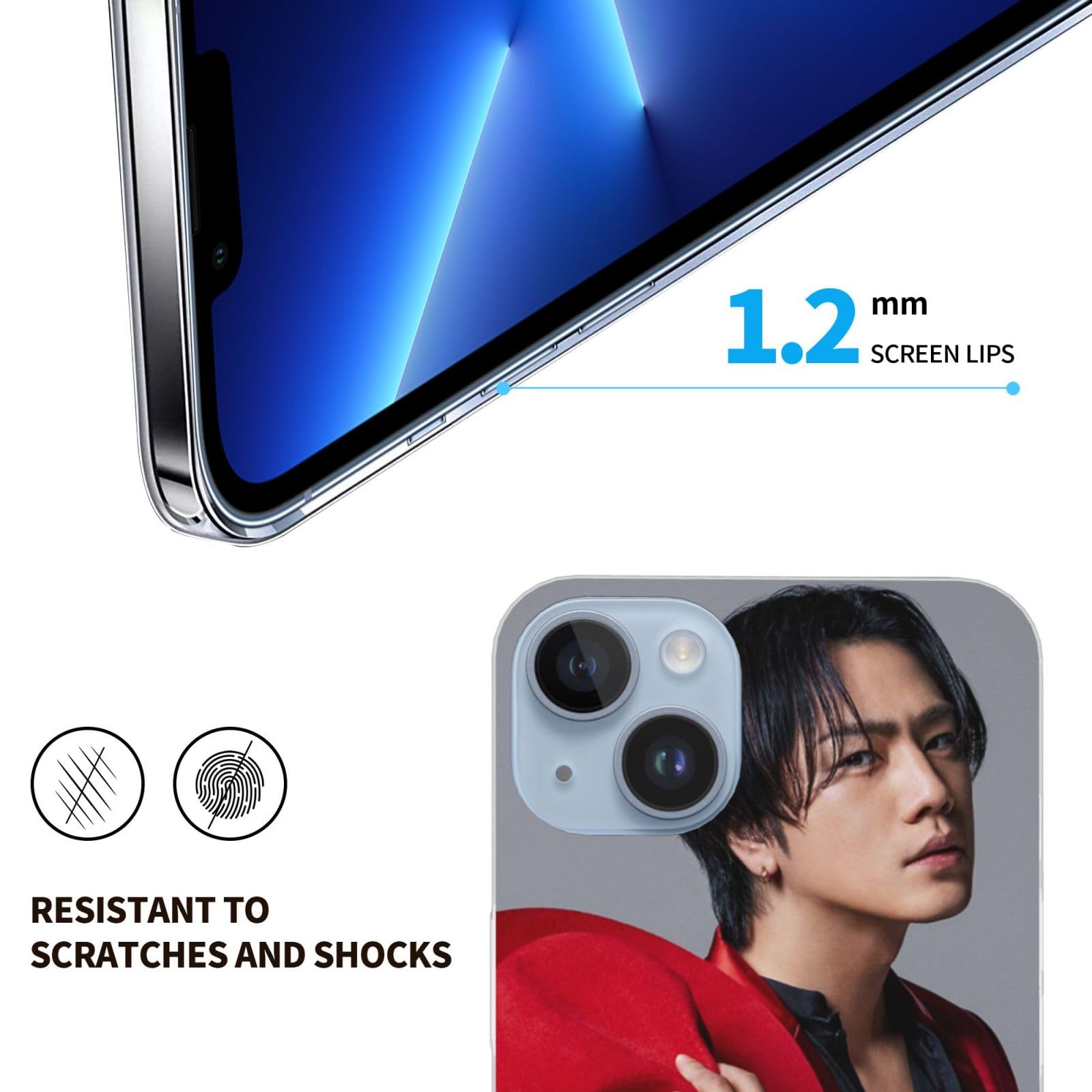 Amazon.co.jp: 人気 登坂広臣 (4) 写真 Iphone 14 ケース Apple Iphone